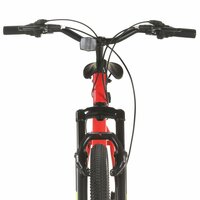 Mountainbike 21 versnellingen 27,5 inch wielen 38 cm frame rood 9
