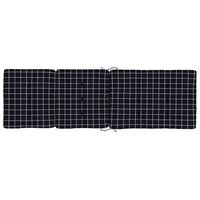 Terrasstoelkussens 2 st ruitpatroon oxford stof zwart 5