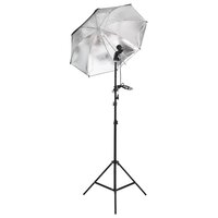 Fotostudioset met verlichtingsset en achtergrond 7