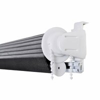 Duo Rolgordijn 80x150cm Zwart 5