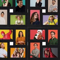 Fotolijst voor 24x(10x15 cm) foto MDF zwart 4