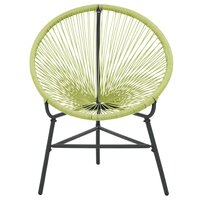 Tuinstoel Acapulco poly rattan groen 3