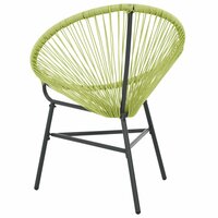 Tuinstoel Acapulco poly rattan groen 4