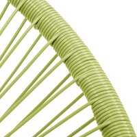 Tuinstoel Acapulco poly rattan groen 6