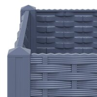 Plantenbak verhoogd 40x40x23 cm polypropyleen 5