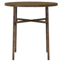 3-delige Tuinset poly rattan bruin 6