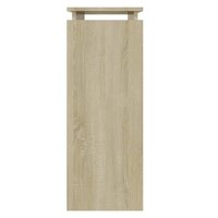 Wandtafel 80x30x80 cm bewerkt hout sonoma eikenkleurig 5