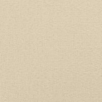 Driezitsbank 180 cm stof cr&egrave;mekleurig 7