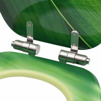 Toiletbrillen met soft-close deksel 2 st waterdruppel MDF groen 7