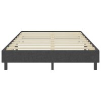 Boxspringframe stof grijs 120x200 cm 4