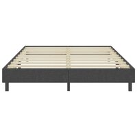 Boxspringframe stof grijs 160x200 cm 4