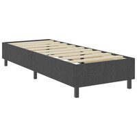 Boxspringframe stof grijs 80x200 cm 3