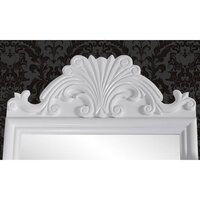 Kaptafel met draaiende rechthoekige spiegel MDF  3