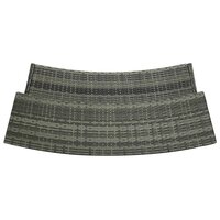 5-delige Tuinbarset met kussens grijs 7