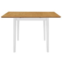 3-delige Eethoek MDF wit 4