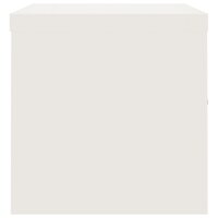 Archiefkast 90x40x40 cm staal wit 5