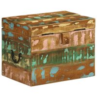 Opbergkist massief gerecycled hout  8