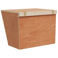 Hooiruif voor konijnen 25x18,5x20,5 cm massief vurenhout 5