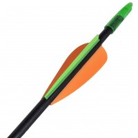 Recurveboog standaard met pijlen 30&quot; 0,6 cm glasvezel 12 stuks 4