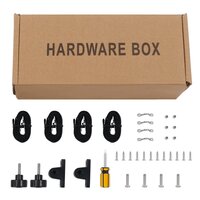 Biminitop 2 bogen 150x120x110 cm grijs 7