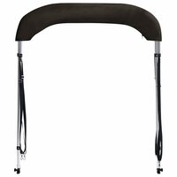 Biminitop 2 bogen 180x130x110 cm zwart 4