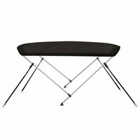 Biminitop 2 bogen 180x130x110 cm zwart 5