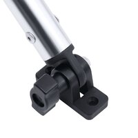 Biminitop 2 bogen 180x150x110 cm zwart 9