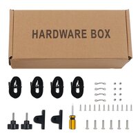 Biminitop 3 bogen 183x160x137 cm grijs 7