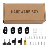 Biminitop 3 bogen 183x180x137 cm zwart 7