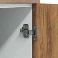 Onderkast 60x46x81,5 cm bewerkt hout artisanaal eikenkleur 9