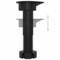 Ovenkast Riga 60x46x81,5 cm grijs sonoma eikenkleurig 8