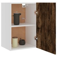 Wandkast Lyon 39,5x31x60 cm bewerkt hout gerookt eikenkleurig 4