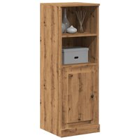 Hoge kast 36x35,5x103,5 cm bewerkt hout artisanaal eikenkleurig 3