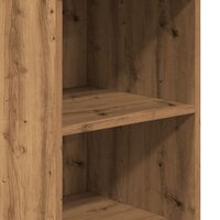 Hoge kast 36x35,5x103,5 cm bewerkt hout artisanaal eikenkleurig 8