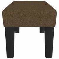 Bankje 70x30x30 cm stof bruin 4