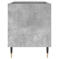 Platenkast 85x38x48 cm bewerkt hout betongrijs 5