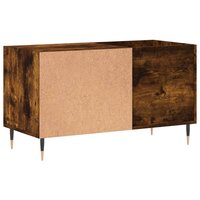 Platenkast 85x38x48 cm bewerkt hout gerookt eikenkleurig 6
