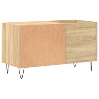 Platenkast 85x38x48 cm bewerkt hout sonoma eikenkleurig 6