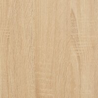 Platenkast 85x38x48 cm bewerkt hout sonoma eikenkleurig 8