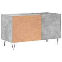 Platenkast 85x38x48 cm bewerkt hout betongrijs 6
