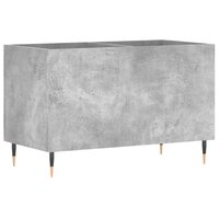 Platenkast 74,5x38x48 cm bewerkt hout betongrijs 6