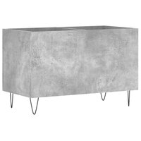 Platenkast 74,5x38x48 cm bewerkt hout betongrijs 6