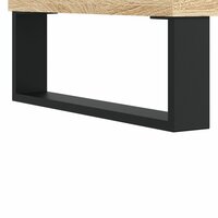 Platenkast 74,5x38x48 cm bewerkt hout sonoma eikenkleurig 7