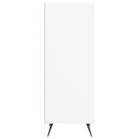 Schappenkast 34,5x32,5x90 cm bewerkt hout wit 5