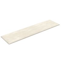 Wandpanelen 12 st 1,08 m&sup2; 60x15 cm fluweel cr&egrave;mekleurig 5