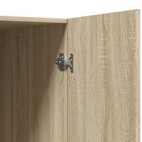 Wasmachinekast 70,5x71,5x91,5 cm sonoma eikenkleurig 8