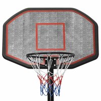 Basketbalstandaard 258-363 cm polyetheen 5