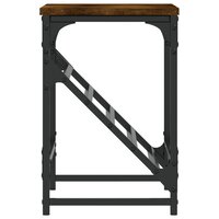 Schoenenrek 60x30x45 cm bewerkt hout gerookt eikenkleurig 5