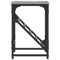 Schoenenrek 60x30x45 cm bewerkt hout grijs sonoma 5