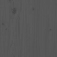 Haardhoutrek 110x35x108,5 cm massief grenenhout grijs 7